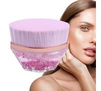 Pennello di fondazione per trucco liquido-esagonale, pennello di base senza tracce di pennelli magici per trucco per trucco di bellezza Bush Beauty Bush Morb