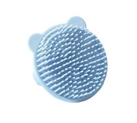 Pennello ergonomico per il bagnetto con setole rotonde, facile da pulire per il modello di animale delicato della pelle, facile da pulire bagno in silicone per bambini