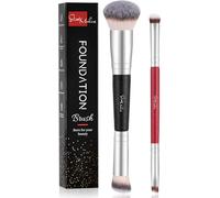 Pennello Fondotinta Start Maker 2 Pezzi Doppio Terminale 2-In-1 Kabuki Pennelli