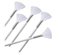 Pennello for maschera facciale da 1-100 pezzi | Gli strumenti for il trucco includono pennelli for il viso a ventaglio morbido Pennello for applicatore di acido(5PCS)