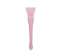 Pennello for maschera facciale in silicone Riutilizzabile 2 in 1 Spazzole for pulizia manuale Maschere facciali Applicatore Spatola Per L'Applicazione Di Fango(Pink B)