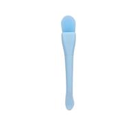 Pennello for maschera facciale in silicone Riutilizzabile 2 in 1 Spazzole for pulizia manuale Maschere facciali Applicatore Spatola(Blue C)