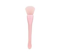 Pennello for maschera facciale in silicone Riutilizzabile 2 in 1 Spazzole for pulizia manuale Maschere facciali Applicatore Spatola Per L'Applicazione Di Fango(Pink A)