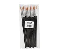 Pennello Gold Line, misura 8, larghezza: 4 mm, rotondo, 12 pezzi