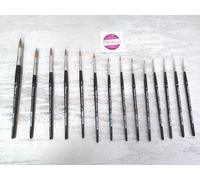 PENNELLO IN MARTORA KOLINSKY NATURALE HIGH QUALITY MADE IN ITALY TINTORETTOs334