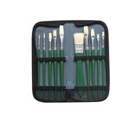 ASTUCCIO 10 PENNELLI IN SETOLA 12392 ASSORTITI PER OLIO DOM