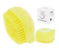 Pennello in silicone con un dosaggio di shampoo
