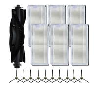 Pennello laterale dell’aspirapolvere Kit filtri spazzole principali spazzole laterali compatibile con Lefant U180 M1 M2 Pro M2 Plus LS1 aspirapolvere accessori for elettrodomestici(B)