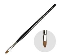 Pennello Maestro Serie 1301 N. 6 Piatto Martora Kolinsky Manico Corto