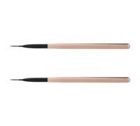 Pennello Nail Art Sfumata 2 Pezzi in Nailon per Salone Elegante | Applicazione Versatile, Set da 2, Pulizia Semplice, Transizione Cromatica Liscia, Design Gradiente Unico