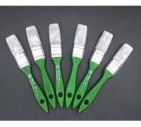 Pennello pennellessa professionale Kit 6 pezzi Inox finiture di pregio mm. 30