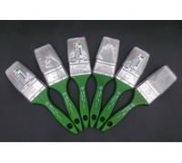 Pennello pennellessa Professionale Kit 6 pezzi Inox finiture di pregio mm. 60