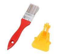 Pennello Pennello Professionale per Rifiniture, Piccolo Pennello per Rifilare Pareti con Manico in Legno