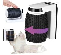 Pennello per angolo gatto - strumento di auto -toelettatura, pettine a monte | Rifere di massaggiatore a rotazione automatica, toelettatore infuso di gatto per uso interno, pennello per gatti di pelli