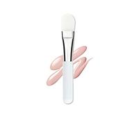 Pennello per Applicazione Maschere Viso, Testina Bianca in Silicone Morbido a Forma di Lingua Strumento Cosmetico per Lotion Corpo, Maschere a Base di Fango, Argilla, Carbone