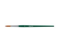 Pennello per artisti Marabu Fino, misura 12, pennello in legno certificato FSC, pennello rotondo con peli speciali Toray per pittura acrilica, olio e acquerello, 01910000012