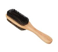 Pennello per Barba a Doppia Faccia per Uomini | Pennello la Pulizia e la Modellistica Ergonomici di Grandi Dimensioni di Grandi Dimensioni | Pettine Pane a Carriera in Legno Casa e il Salone