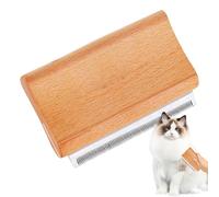 Pennello Per Cani Per Lo Spargimento | Resto Per La Toelettatura Per Animali Domestici In Legno, La Spazzola Rimuove I Capelli Sciolti, Il Petto, I Tappetini, Aggrovigliati Per Una Piccola Pelle Sensi