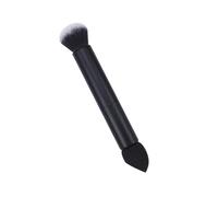Pennello per Cipria a Doppia Punta, 2 in 1 Pennello da Blush ad Angolo, per Applicare e Sfumare i Colori Sulle Guance, Pennelli Doppio per il Viso, Pennelli Make Up