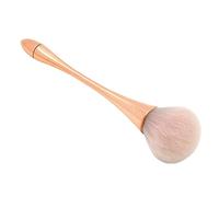 Pennello per cipria extra large non lascia pelucchi, miele in polvere, pennello morbido per trucco, senza lasciare traccia, trucco a vita piccola, comodo e rispettoso dell'ambiente.