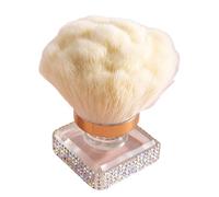 Pennello per cipria, pennelli per cipria minerale, pennello professionale per polvere per unghie, setole morbide, strumento per contouring, evidenziazione delle unghie, manicure e pedciure