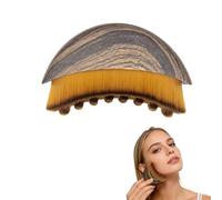 Pennello Per Contorno Viso - Spazzola Massaggiante Per Dry Brushing, Strumento Per Scolpire Il Viso, Mento E Mascella, Ideale Per Rilassare E Ringiovanire La Pelle