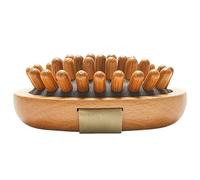 Pennello per cuoio capelluto spa di legno-strumento di massaggio ad aria per rilassamento del cuoio capelluto, migliora la circolazione e la disintossicazione, la spazzola di forma del corpo a