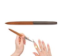Pennello per dettagli, pennelli per , pennello in legno di sandalo per | linee lunghe, dettagli sottili, disegno fine, design delle unghie, uso domestico e professionale
