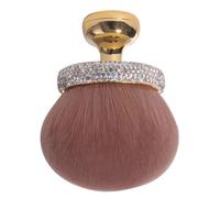 Pennello per fard, mini pennelli da trucco, pennello compatto a di fungo con morbide fibre sintetiche, manico con rivestimento UV, ideale per viaggi, uso quotidiano o come regalo elegante