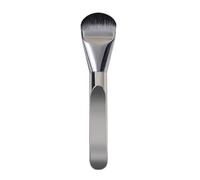 Pennello per fondotinta a ventaglio singolo, pennello cosmetico professionale per evidenziare il viso, morbido e denso, strumento per il trucco del fondotinta in polvere