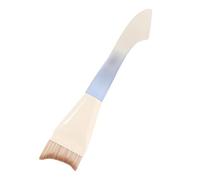 Pennello per fondotinta liquido, con setole morbide piatte angolate, 14,5 x 3 cm, pennello per correttore, applicatore per trucco per sfumare la crema, manico comodo, per liquidi, crema e correttore
