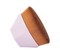 Pennello per fondotinta, multiuso, per trucco rapido, compatibile con donne, rosa, 1 pezzo