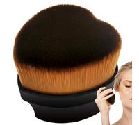 Pennello per fondotinta, pennello applicatore per fondotinta liquido | Applicatore per crema solare cosmetica | Strumenti per il trucco in polvere a forma di cuore, applicatore cosmetico da viaggio p