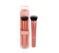 Pennello per fondotinta professionista Expert Face di Real Techniques, per un'applicazione uniforme e senza striature, setole dense per sfumare, arancione, 1 pezzo, pennello per fondotinta, pennello c