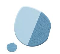 Pennello per fondotinta - Spugne Sottili In Silicone Piatte Per Base, Strumento Di Trucco Viso Facile Da Pulire Per Un Lavoro Preciso Appassionati Di Applicazione Professionale Principianti Routine