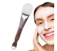 Pennello Per Il Viso Per Fango - Applicatore Cosmetico A Doppio Lato, Pennello Morbido Per Argilla, Carbone, Maschere Di Fango, Strumento Di Bellezza Del Viso Per La Cura Della Pelle, Applicazione Mas