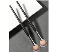 Pennello per illuminante make-up piatto e morbido, senza polvere, per schiarire il viso e abbronzatura, senza polvere, strumenti per il make-up, pennello per fondotinta, pennello correttore, pennello 