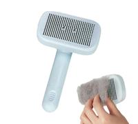Pennello per ioni per animali - Pennello per capelli per animali domestici con generatore a due ioni - spazzola per cani e gatto autopulente, delicato detangling di capelli e sottopelo, adatto per cap