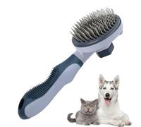 Pennello per la cura dei gatti - 7,95 x 2,95 x 2,28 pollici isola per cani da gatto Slicker Combs, autoimballato per animali domestici | Per gatto cane cucciolo di coniglio gatto viaggia casa nei