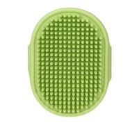 Pennello per la toelettatura per cani da compagnia - Pennello da bagno per cani | Scrubber di lavaggio in gomma ergonomica | Massage di shampoo morbido | Strumenti di massaggi comodi pettine per cucci