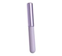 Pennello per labbra, multiuso, regalo per trucco sotto gli occhi, con coperchio, leggero, viola
