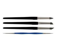 Pennello per modellismo zahn pinsel silicone
