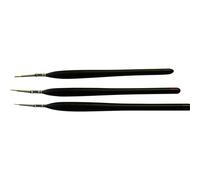 Pennello per modellismo ZAHN Pinsel Sintetico 3 parti