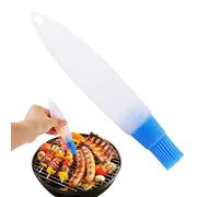 Pennello per olio in silicone, bottiglia per olio con pennello - Conservazione di olio d'oliva in silicone - Spazzola riutilizzabile in silicone per condimenti per insalate, cucinare, cuocere
