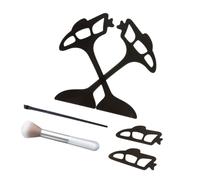 Pennello per ombretto in morbido silicone per una facile applicazione del trucco degli occhi, adatto per principianti e strumenti professionali per eyeliner