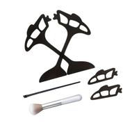 Pennello per ombretto in morbido silicone per un'applicazione facile del trucco degli occhi, adatto per principianti e soluzione rapida professionale