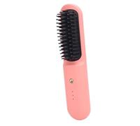 Pennello per Piatti per Capelli in Cordone, Pettinatura per p eli Viaggio Portatile, Raddrizzamento Ricaricabile USB Combinatura in Miniatura Raddrizzante Pennello per le Donne