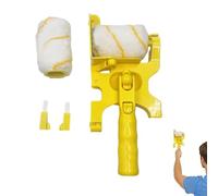 Pennello per pittura a rullo, strumento per bordi colorati per pareti, rullo multiuso per pareti e soffitti, pennello multifunzione per vernice, rullo per vernice antigoccia, strumento per pittura per