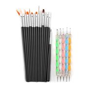 Pennello per pittura Liner Per Strass Picker Punteggiatura Strumento Francese Liner Pennello Sottile Art Pennello Per Punte Francesi