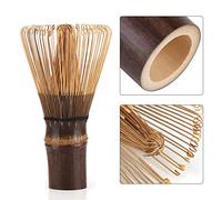 Pennello Per Polvere Frullatore Frusta Matcha 80 Punte Bambù Chasen Frusta Matcha Tradizionale per tè Matcha Pennello Per Polvere di Tè Verde Realizzato in Bambù Organico Durevole E Sostenibile